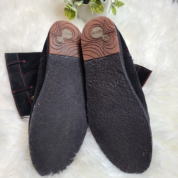 Camper Black Suede Twins Collection Boots - Picture 14 of 16
